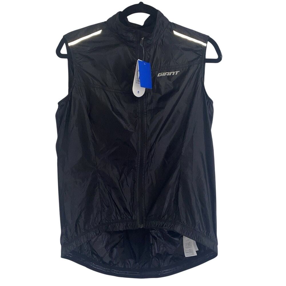 Giant LIV 2020 Edition Cycling Vest / Windbreaker Black Giant NWT US Small